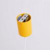 Suspensions Acier Jaune E27 1 Nox