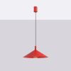 Suspensions Acier Rouge E27 1 Nox