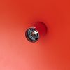 Suspensions Acier Rouge E27 1 Nox