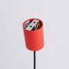 Suspensions Acier Rouge E27 1 Nox