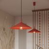 Suspensions Acier Rouge E27 1 Nox