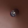 Suspensions Acier Brun E27 1 Nox