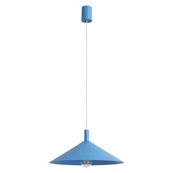 Suspensions Acier Bleu E27 1 Nox