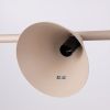 Lustres Acier Taupe E14 4 Nox