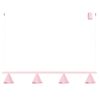 Lustres Acier Rose E14 4 Nox