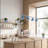 Lustres Acier Bleu E14 4 Nox