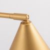 Lampes de bureau Acier Doré E14 1 Nox