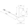 Lampes de bureau Acier Bleu E14 1 Nox