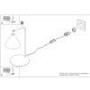 Lampes de bureau Acier Bleu E14 1 Nox