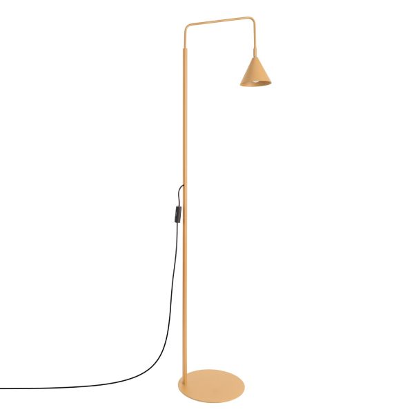 Lampadaire Acier Doré E14 1 Nox