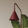Lampadaire Acier Bourgogne E14 1 Nox