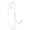 Lampadaire Acier Outremer E14 1 Nox