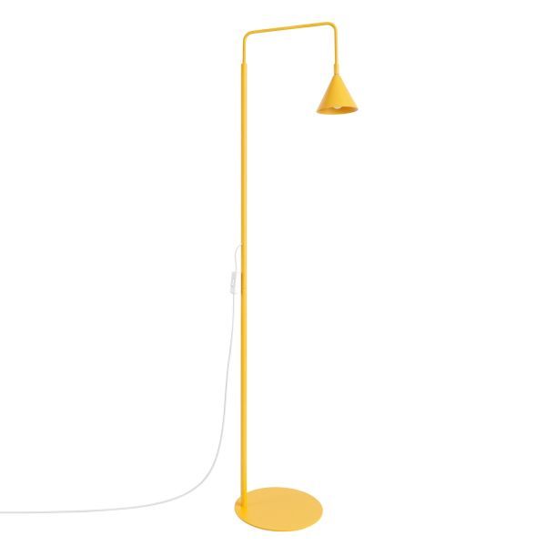 Lampadaire Acier Jaune E14 1 Nox