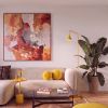 Lampadaire Acier Jaune E14 1 Nox