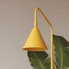 Lampadaire Acier Jaune E14 1 Nox