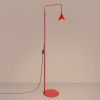Lampadaire Acier Rouge E14 1 Nox