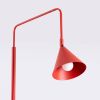 Lampadaire Acier Rouge E14 1 Nox