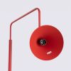 Lampadaire Acier Rouge E14 1 Nox