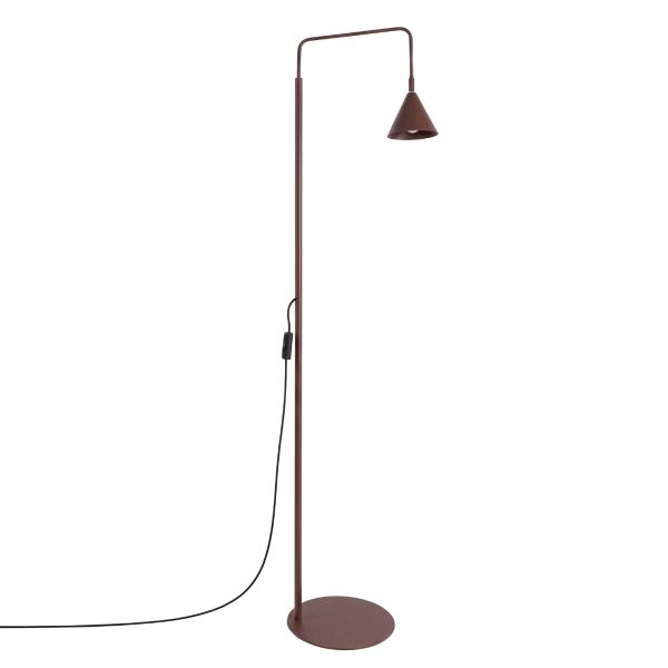 Lampadaire Acier Brun E14 1 Nox