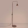 Lampadaire Acier Brun E14 1 Nox