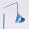 Lampadaire Acier Bleu E14 1 Nox