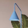 Lampadaire Acier Bleu E14 1 Nox