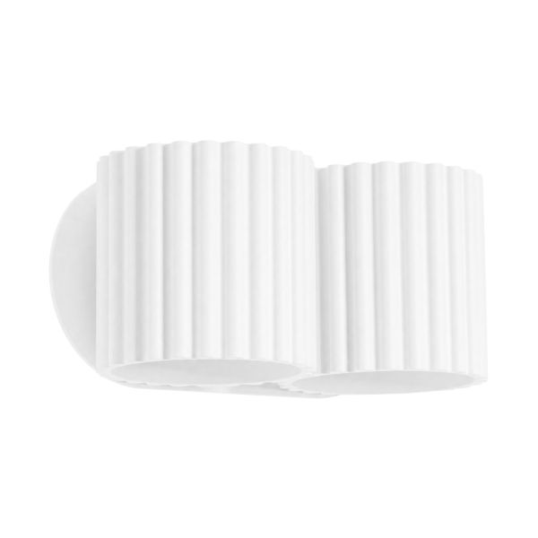 Appliques murales Aluminium Blanc G9 2 Aura