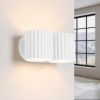 Appliques murales Aluminium Blanc G9 2 Aura