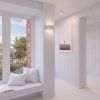 Appliques murales Aluminium Blanc G9 2 Aura