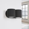 Appliques murales Aluminium Noir G9 2 Aura