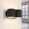 Appliques murales Aluminium Noir G9 2 Aura