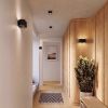 Appliques murales Aluminium Noir G9 2 Aura