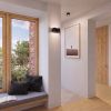 Appliques murales Aluminium Noir G9 2 Aura