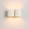 Appliques murales Aluminium Beige G9 2 Aura