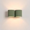 Appliques murales Aluminium Vert Olive G9 2 Aura