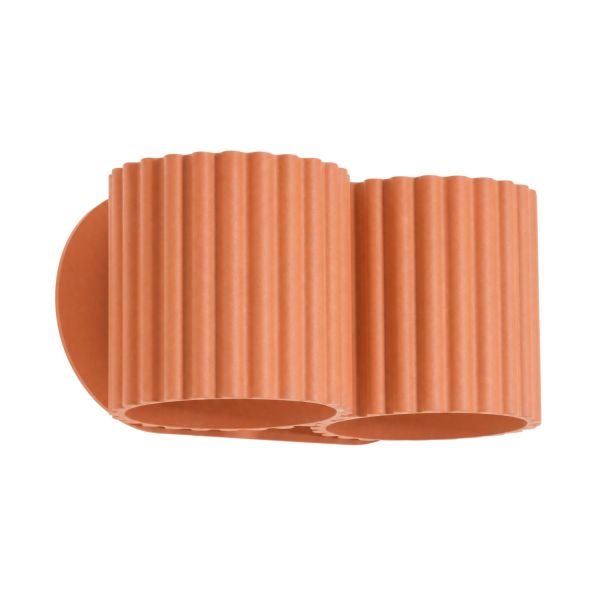 Appliques murales Aluminium Ocre Rouge G9 2 Aura
