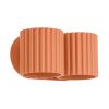 Appliques murales Aluminium Ocre Rouge G9 2 Aura