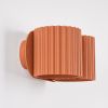 Appliques murales Aluminium Ocre Rouge G9 2 Aura