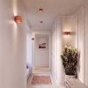 Appliques murales Aluminium Ocre Rouge G9 2 Aura