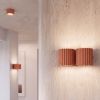 Appliques murales Aluminium Ocre Rouge G9 2 Aura