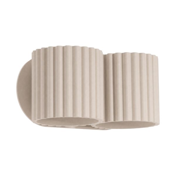 Appliques murales Aluminium Taupe G9 2 Aura