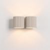 Appliques murales Aluminium Taupe G9 2 Aura