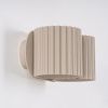 Appliques murales Aluminium Taupe G9 2 Aura