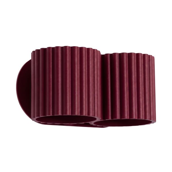 Appliques murales Aluminium Bourgogne G9 2 Aura