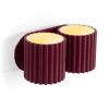 Appliques murales Aluminium Bourgogne G9 2 Aura