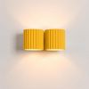 Appliques murales Aluminium Jaune G9 2 Aura