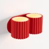 Appliques murales Aluminium Rouge G9 2 Aura