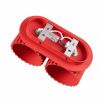 Appliques murales Aluminium Rouge G9 2 Aura