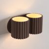 Appliques murales Aluminium Brun G9 2 Aura