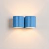 Appliques murales Aluminium Bleu G9 2 Aura